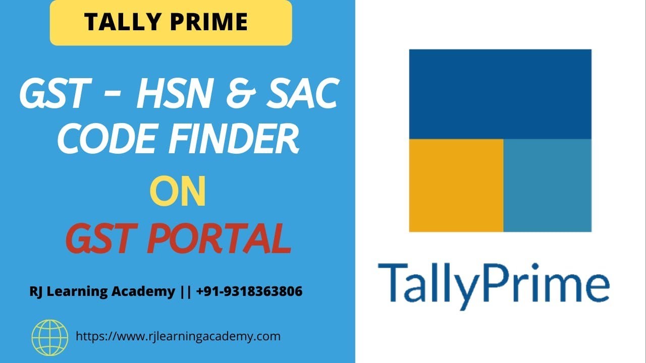 Gst HSN /SAC code finder on GST Portal|| HSN Code from 1st April 2021