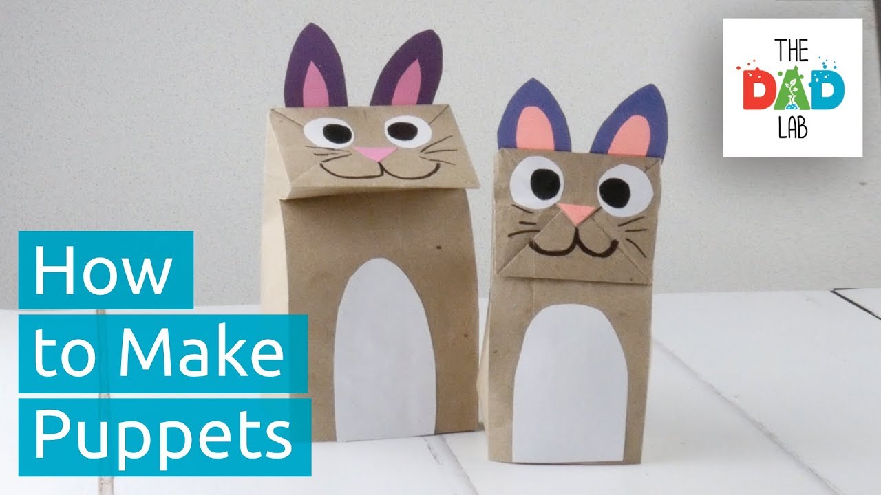 5 Ways to Make Cute Hand Puppets | Easy Crafts for Kids