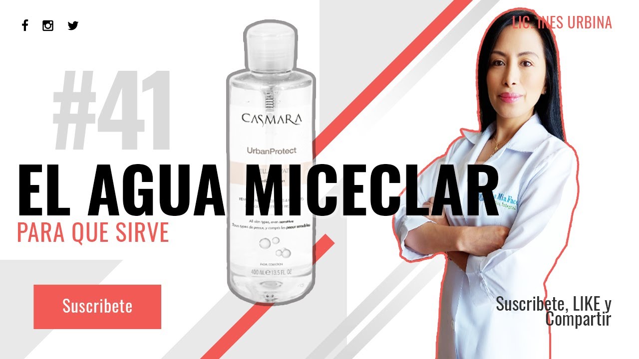 El Agua Micelar Para Que Sirve | Agua Micelar Como Usar