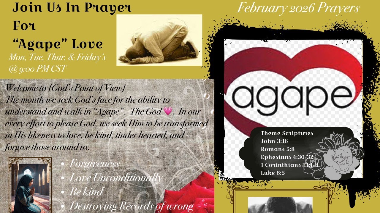 Prayer for “Agape”