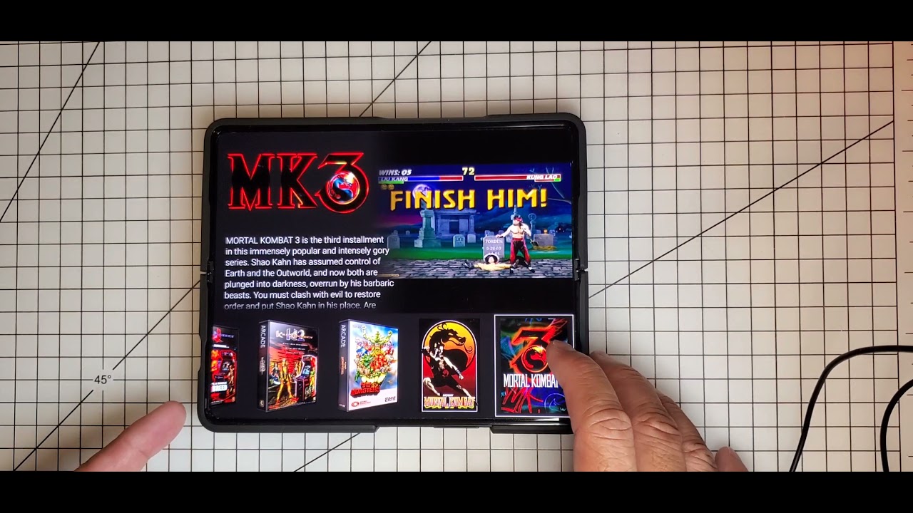 Samsung Z Fold 3 - Retro gaming