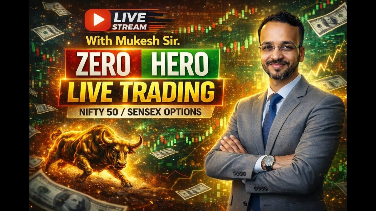 Live Trading Marathi 26th FEB 2026 || Live Options Trading Today (In Marathi) #niftylive