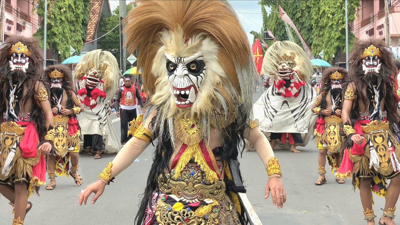 SPEKTAKULER !! Pertunjukan Barongan Blora SINGO LODRO live Kirab Budaya Blora 2025