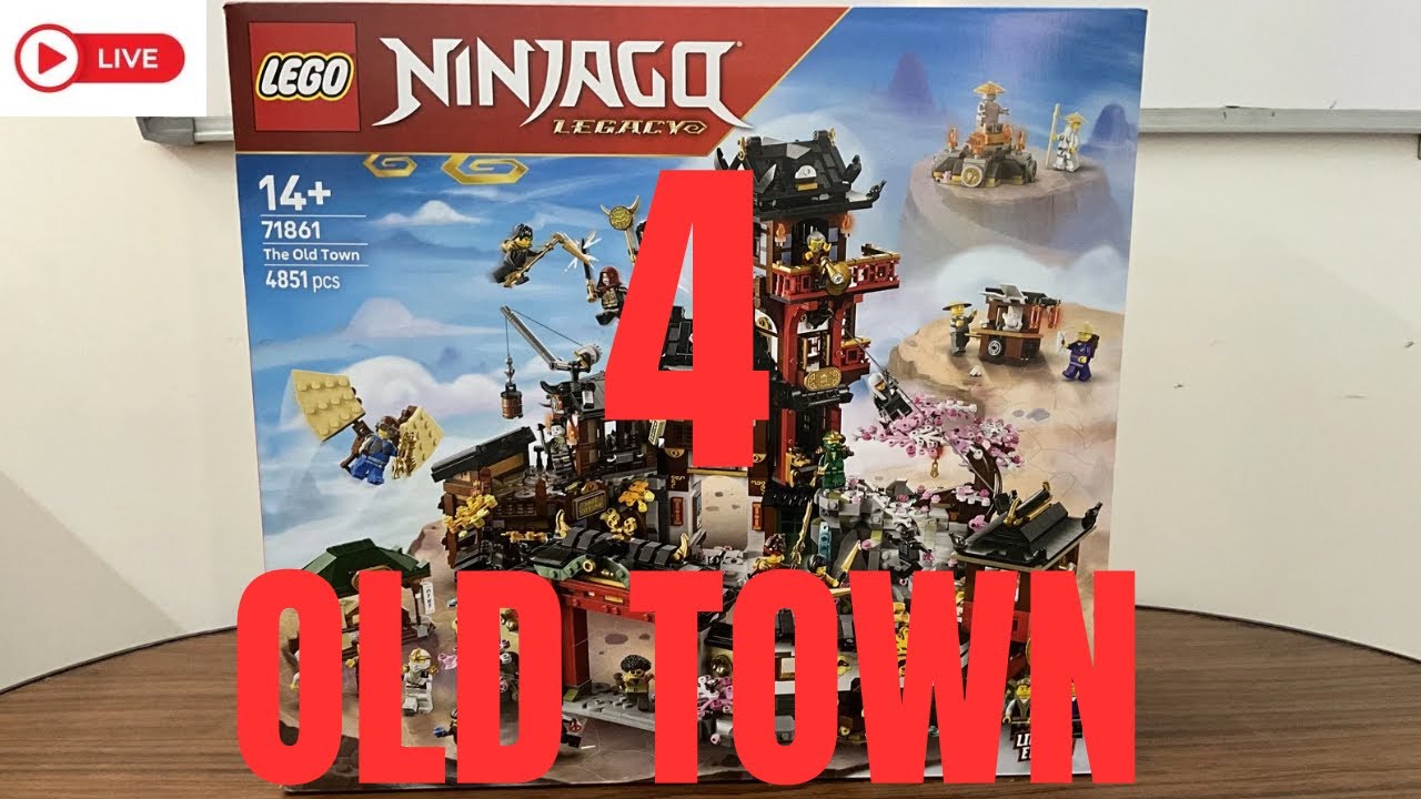 Building the greatest Ninjago set of all time - The Old Town - Part 4