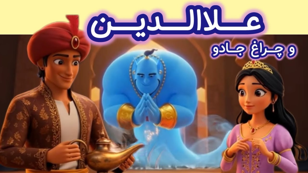 علاالدین و چراغ جادو قصه ی شب