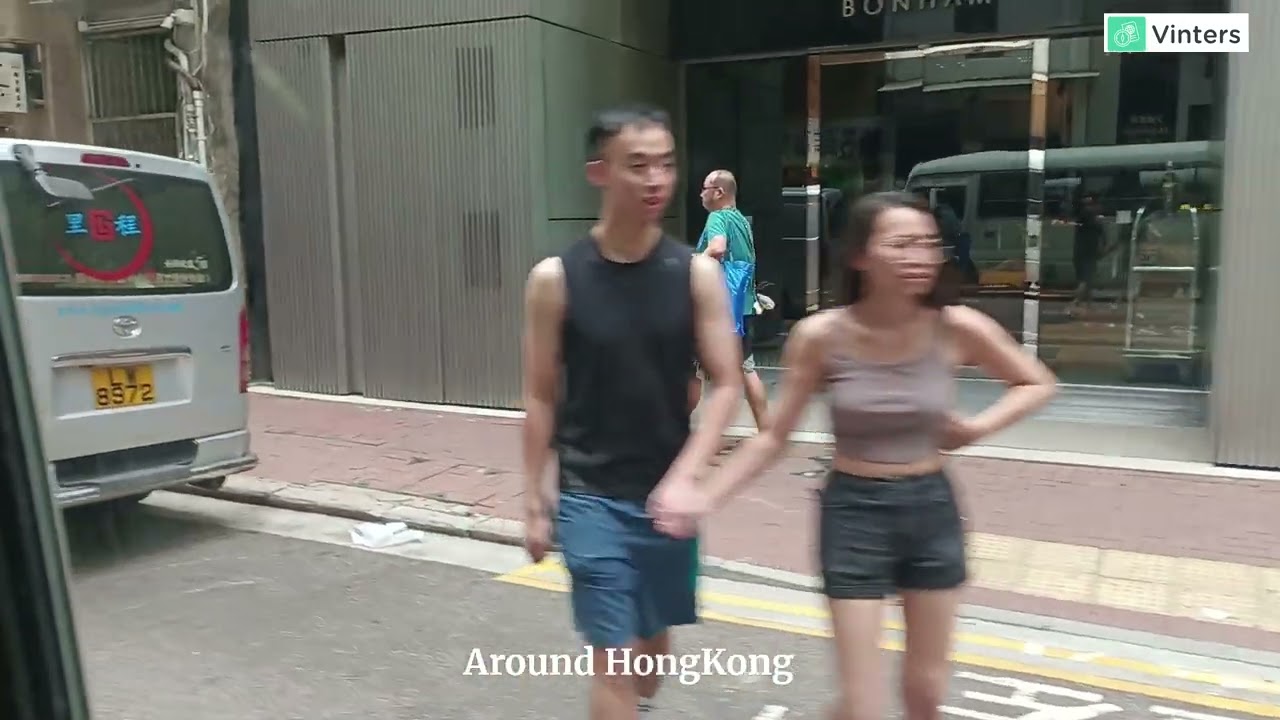 Around Hong Kong city