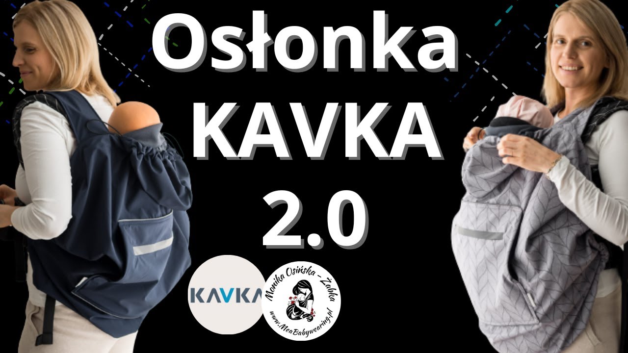 Osłonka na nosidło, osłonka na chustę idealna na 4 pory roku - KAVKA