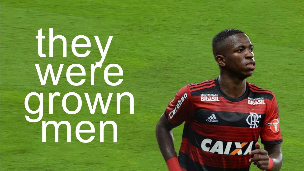 15 and 16 years old Vin&iacute;cius J&uacute;nior was a problem...
