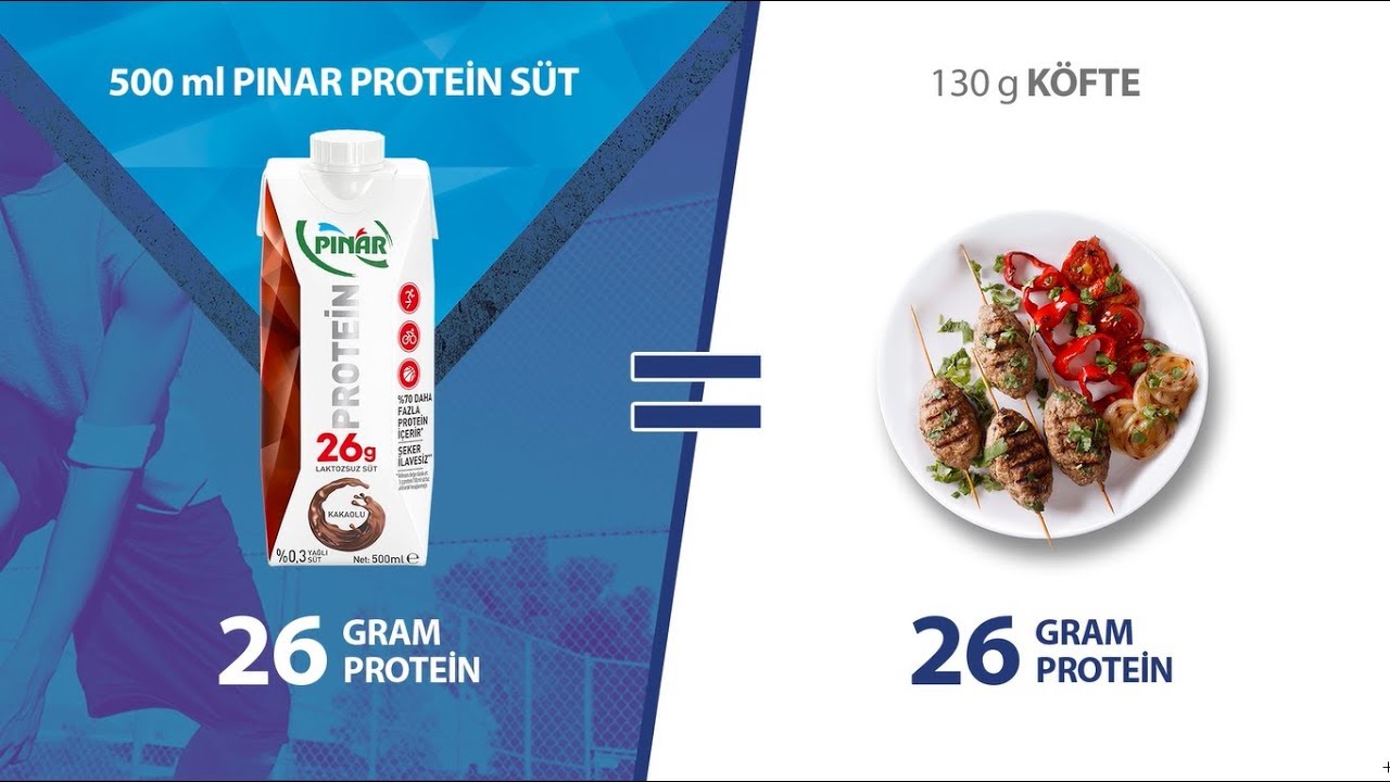 Pınar Protein&rsquo;le İhtiyacınız Olan Protein Sizin Elinizde!