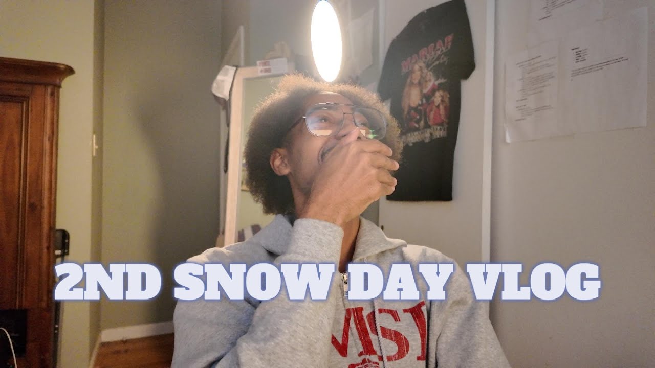 2ND SNOW DAY VLOG