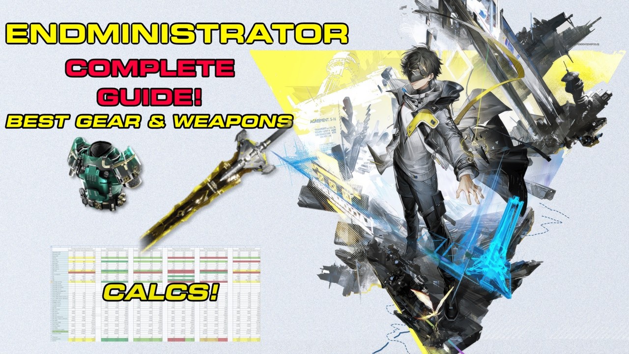 Endministrator COMPLETE Guide! BEST Gear Sets and Weapons! Rotations explained!