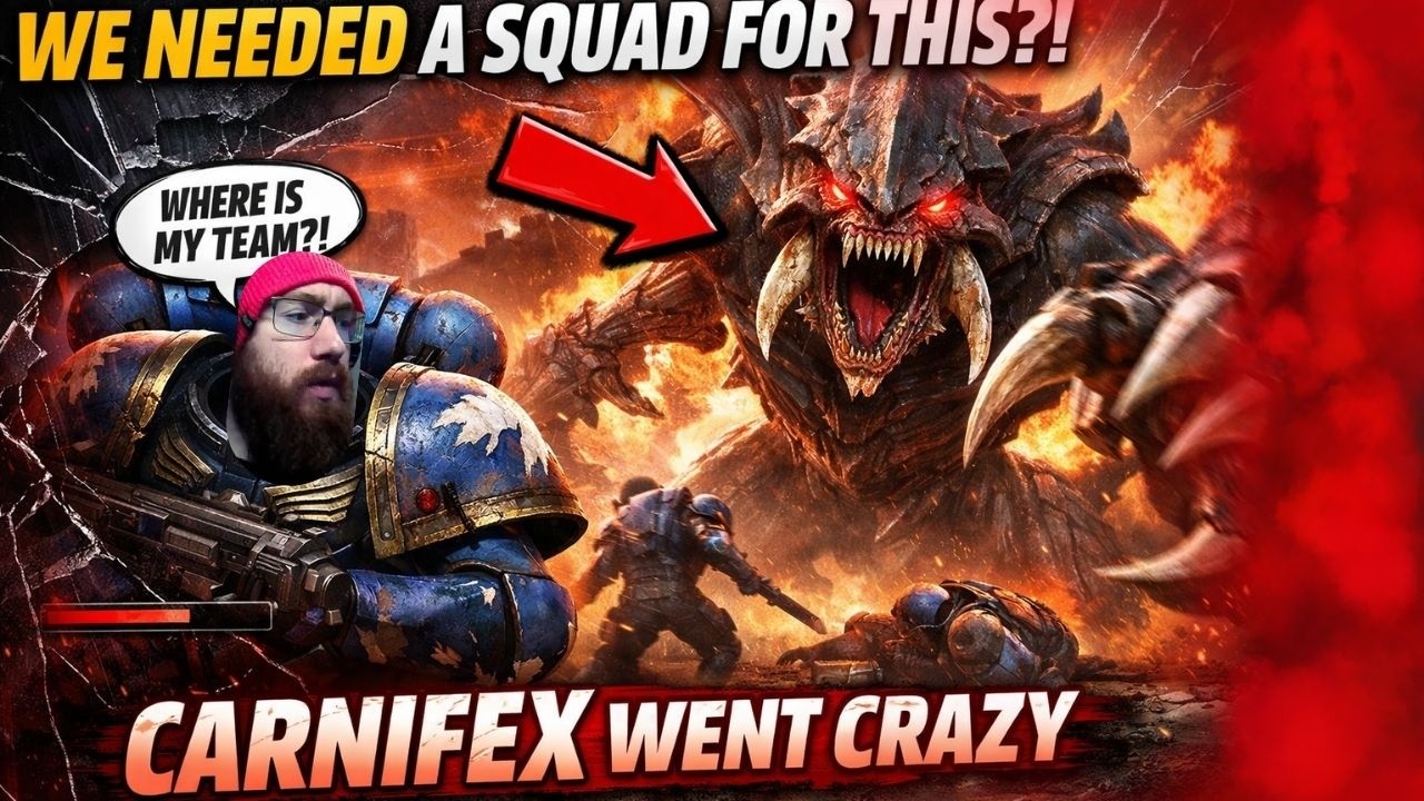 We Needed a Full Squad to Beat This Carnifex…Space Marine 2 PT5