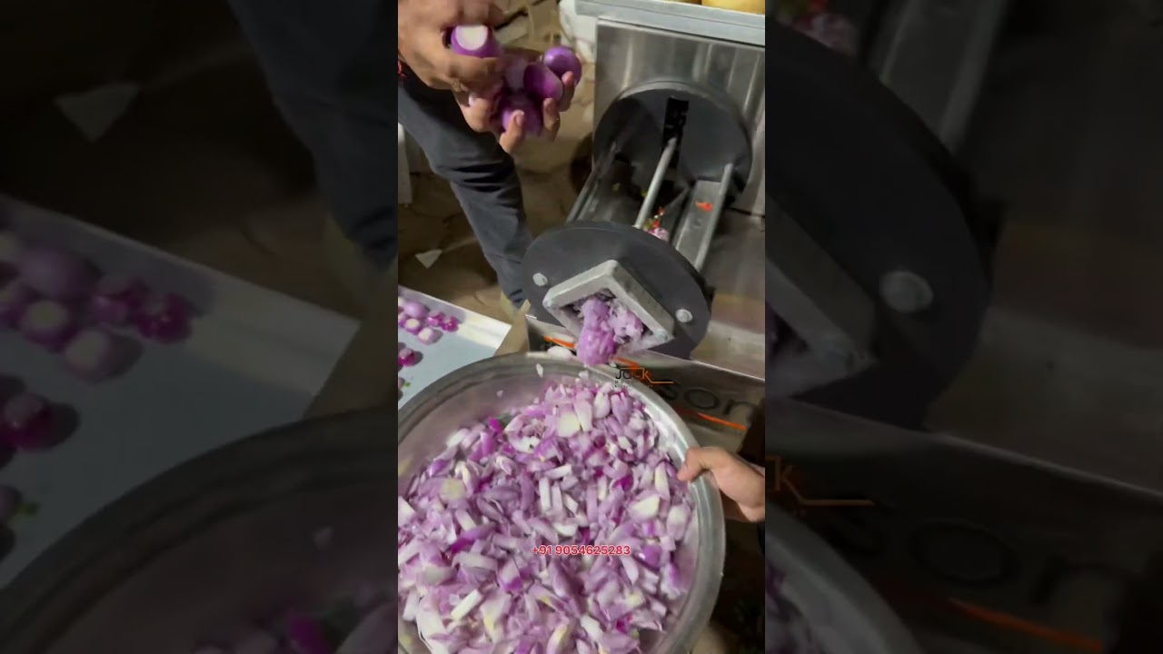 Frenzied cutting machine | onion cutting machine | finger chips machine | french fry machine