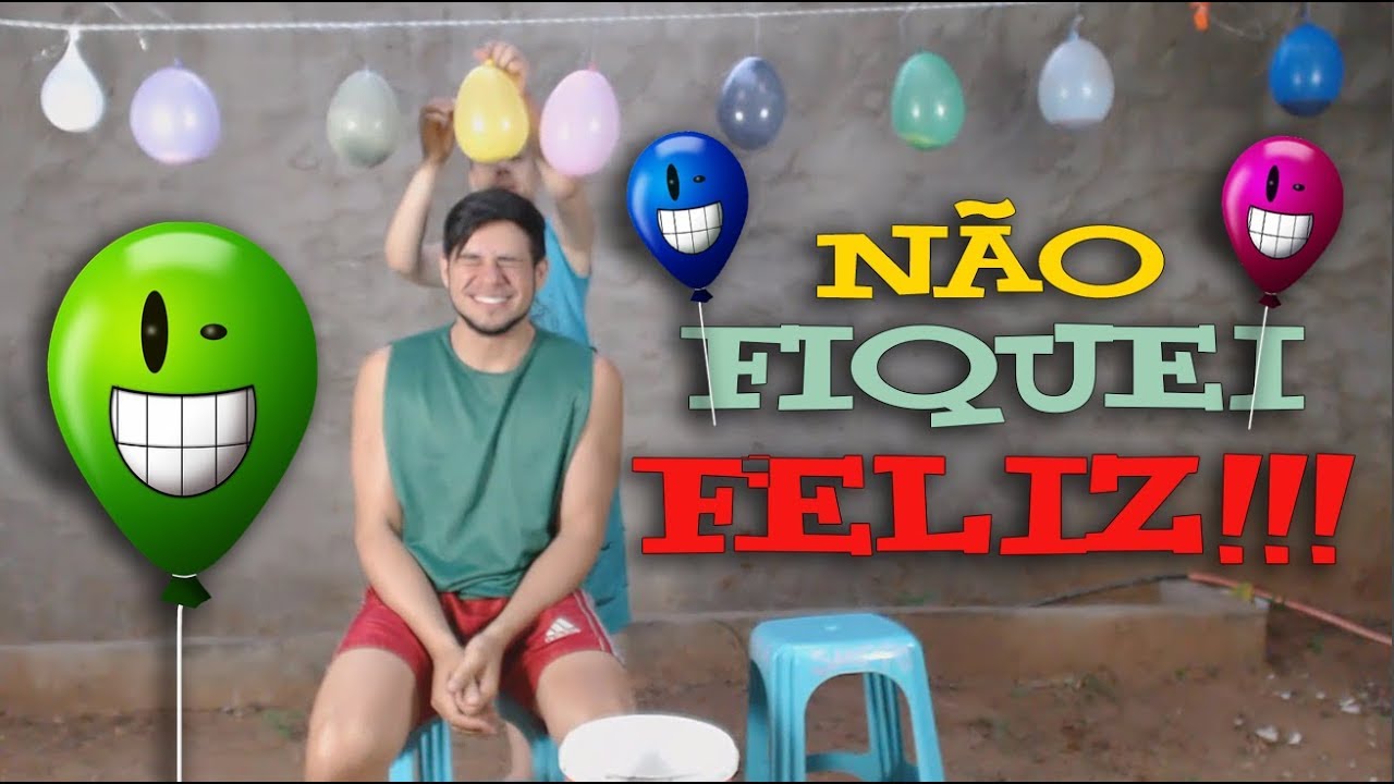 QUEM SE DEU MAL? BALÃO SURPRESA - CHALLENGE OF THE SURPRISE BALLOON