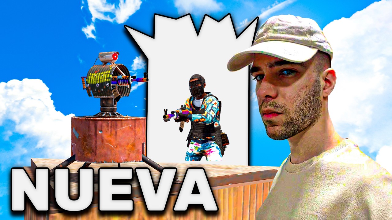 PONGO A PRUEBA MI NUEVA BASE EN UN RAID DEFENCE 5 VS. 1 EN RUST