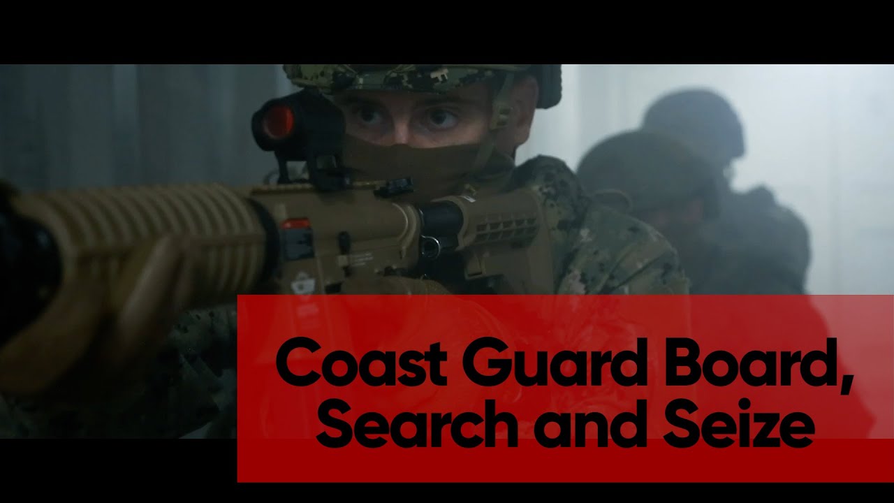 How US Coast Guard Maritime Law Enforcement Specialists conduct VBSS