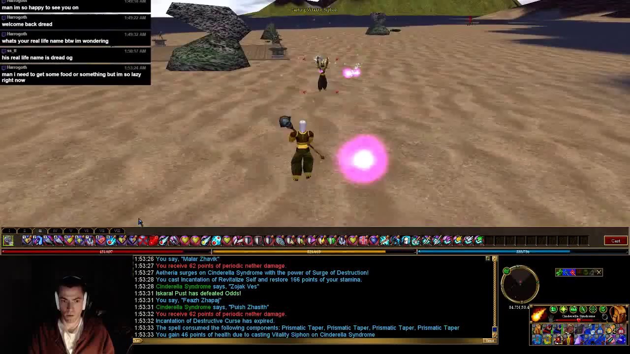 Asheron's Call PvP - Void guy gets salty