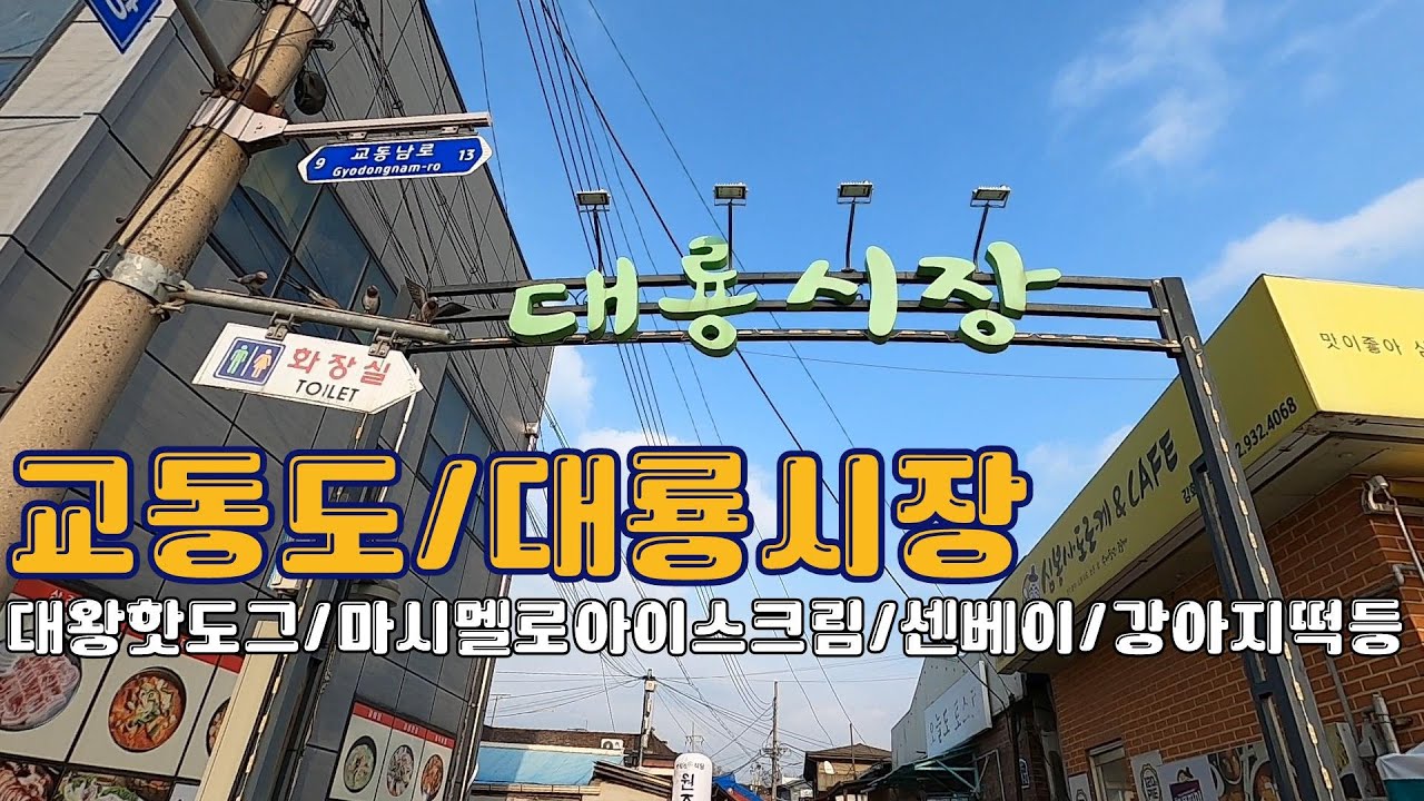 강화도/교동도 여행/대룡시장/반나절 가볼만한 곳