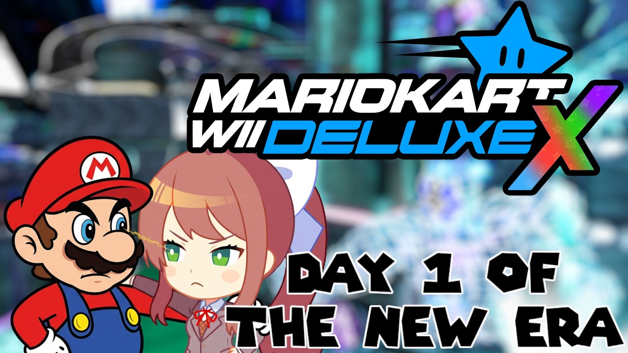 The first Day of Online Worldwides in Mario Kart Wii Deluxe X