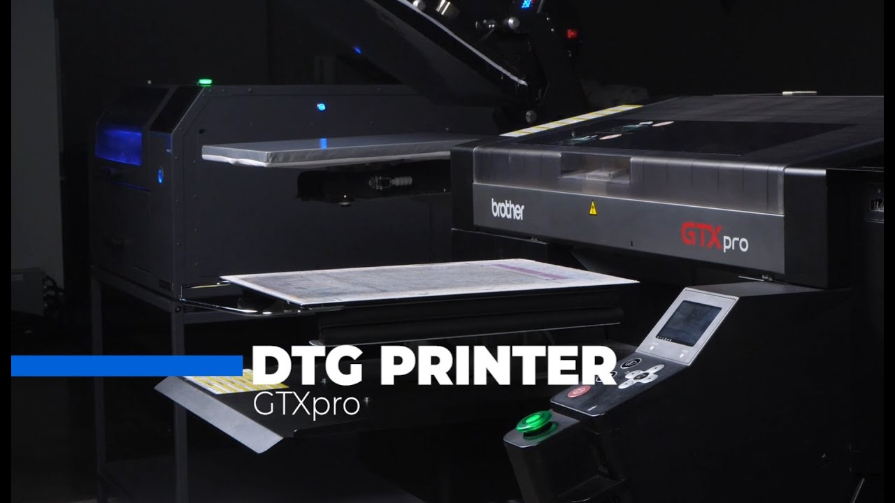 Brother DTG Process in Real Time | GTXpro Bulk
