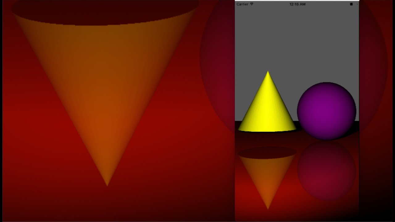 Как создавать 3D-объекты с помощью SceneKit, часть I (обновлено), руководство по Xcode