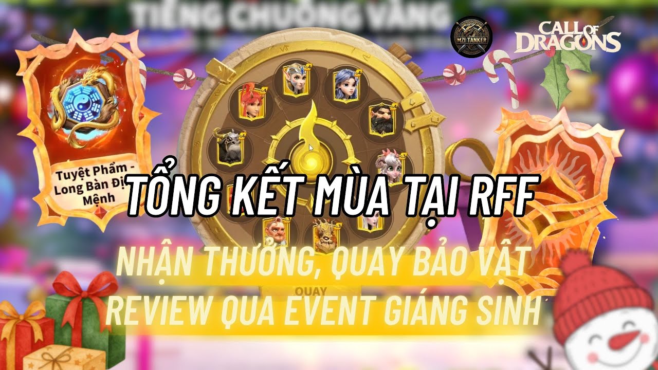 TỔNG KẾT MÙA SOS6 CÙNG RFF - REVIEW QUA SỰ KIỆN GIÁNG SINH NHIỀU QUÀ NGON | | CALL OF DRAGONS