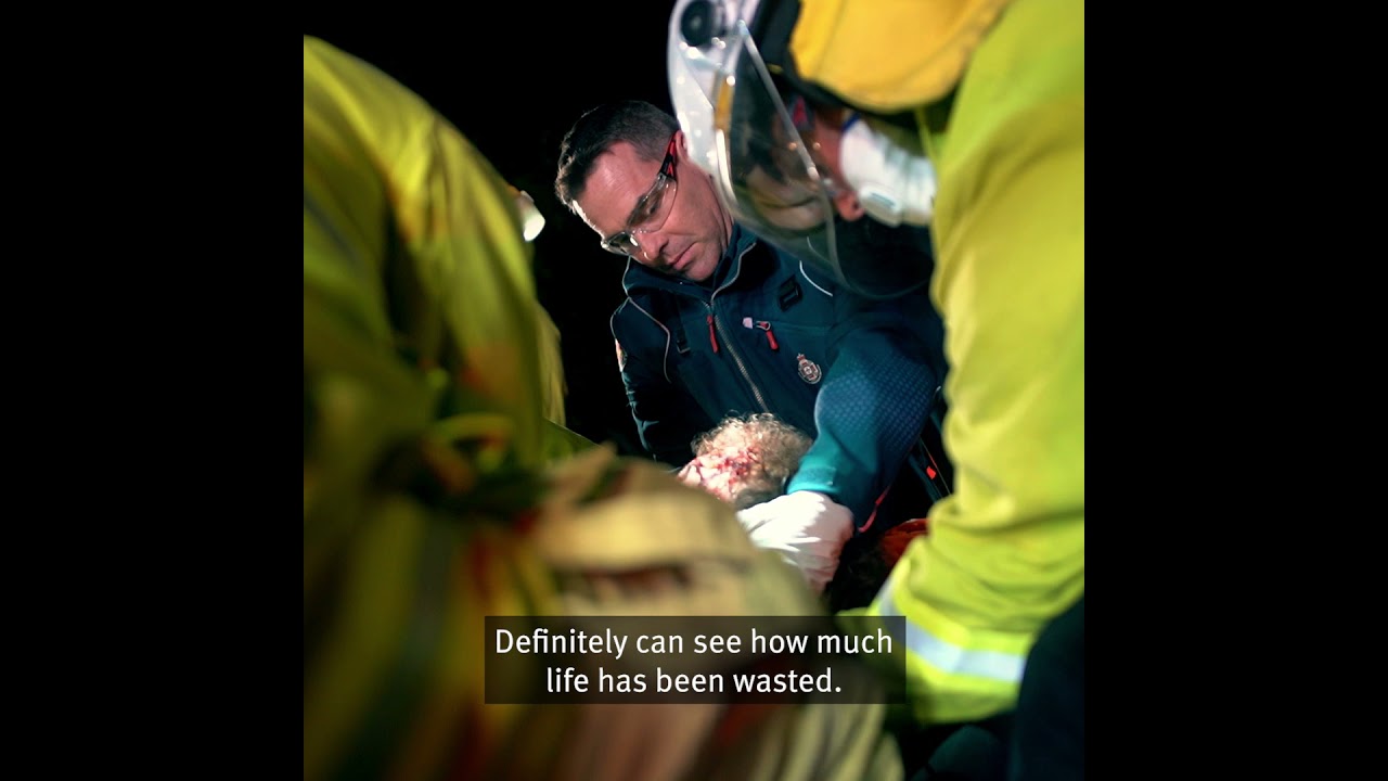 Road trauma with a paramedic