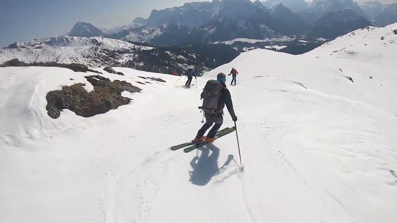 Croda Nera Val Visdende Sci Alpi Carniche