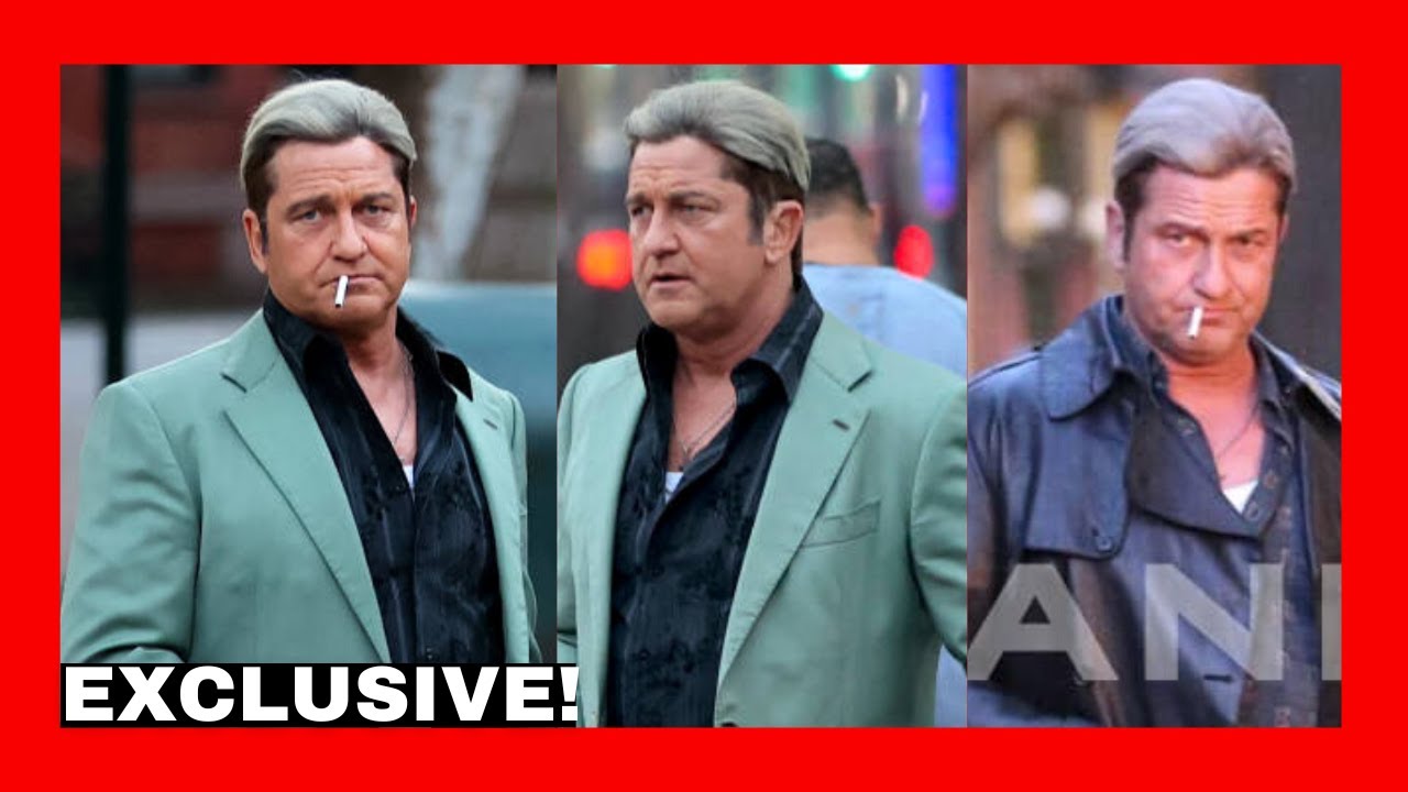 Gerard Butler |  EXCLUSIVE! Gerry's RARE FOOTAGE from New York shoot of In The Hand Of Dante!