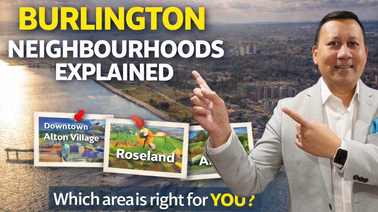 Burlington Neighbourhoods Explained | Best Places to Live in Burlington, Ontario #burlingtonontario