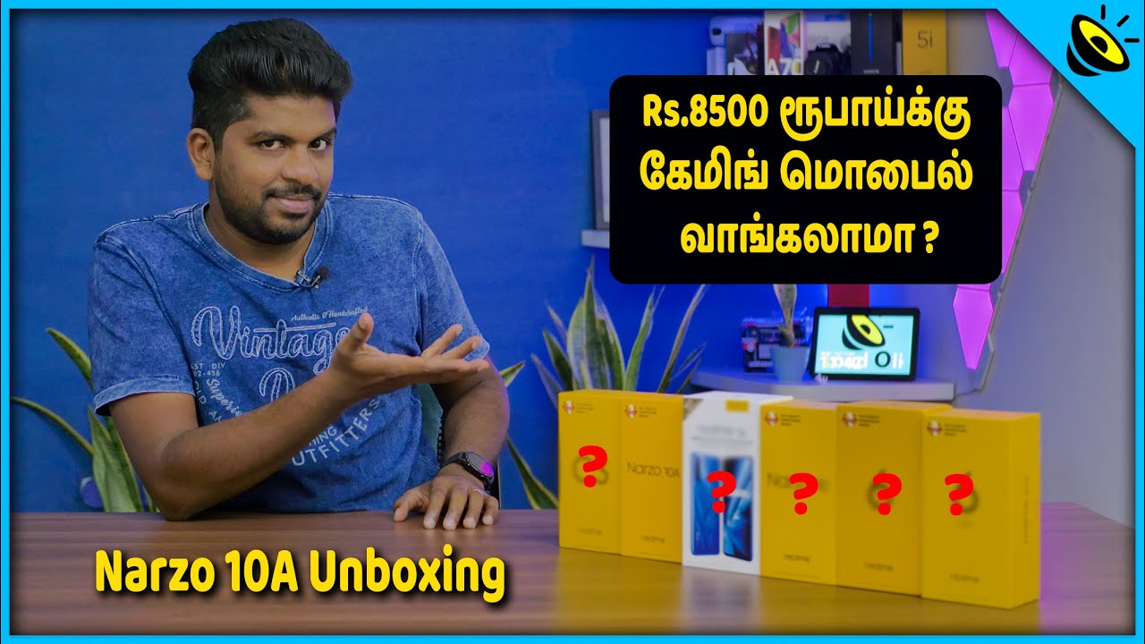 Rs.8500 விலைக்கு கேமிங் மொபைலா - Realme Narzo 10A Unboxing & Realme C3 vs Narzo 10A in தமிழ்