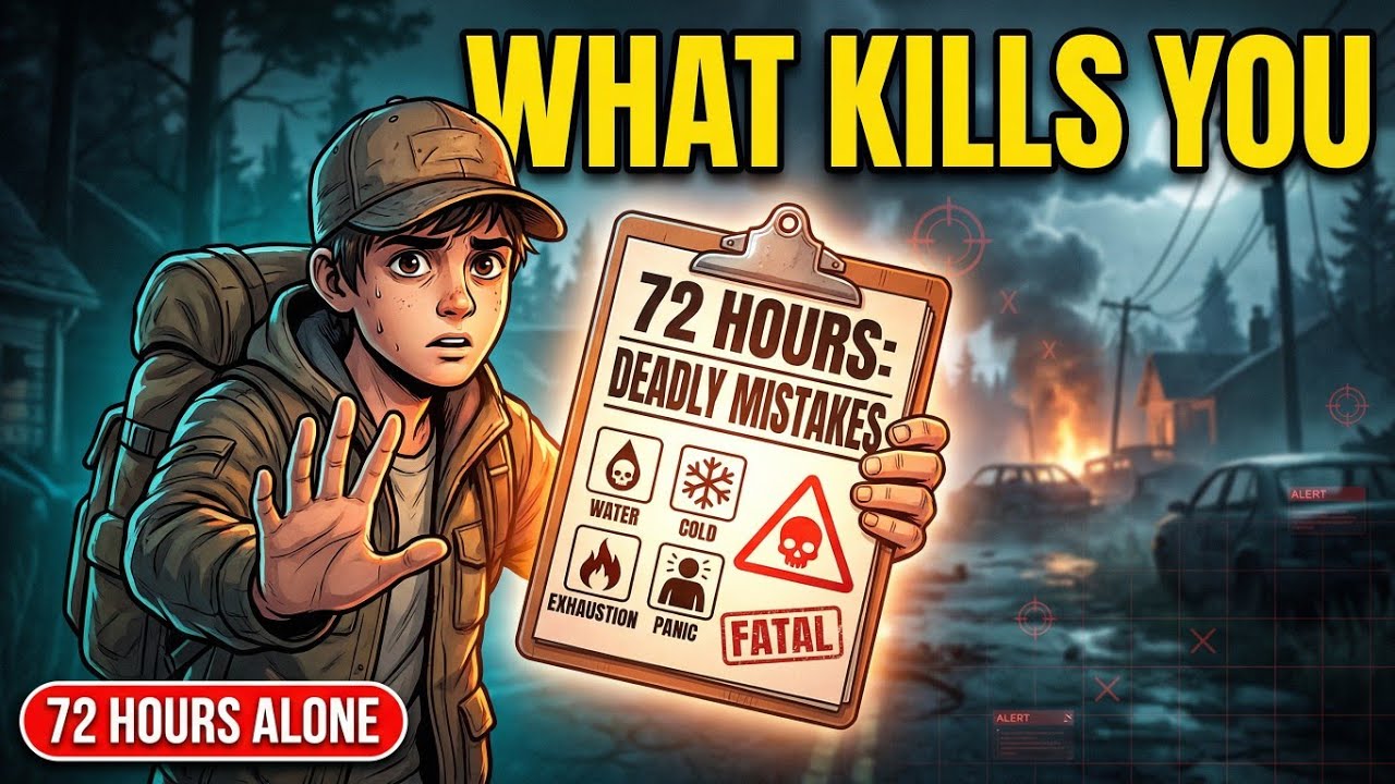 72 Hours Alone: What Actually Gets You Killed