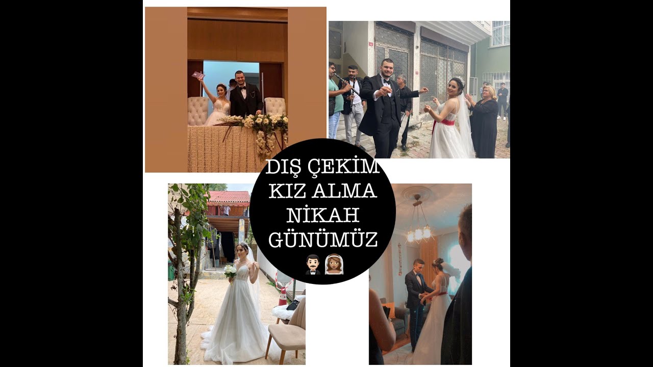 DIŞ ÇEKİM | KIZ BÖYLE ALINIR😋 | MUHTEŞEM NİKAH GÜNÜMÜZ👰🏽‍♀️🤵🏻‍♂️