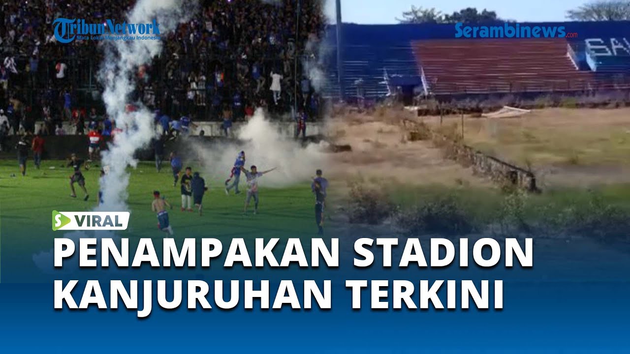 Viral Penampakan Stadion Kanjuruhan Usai Ditinggalkan Lebih dari 1 Tahun