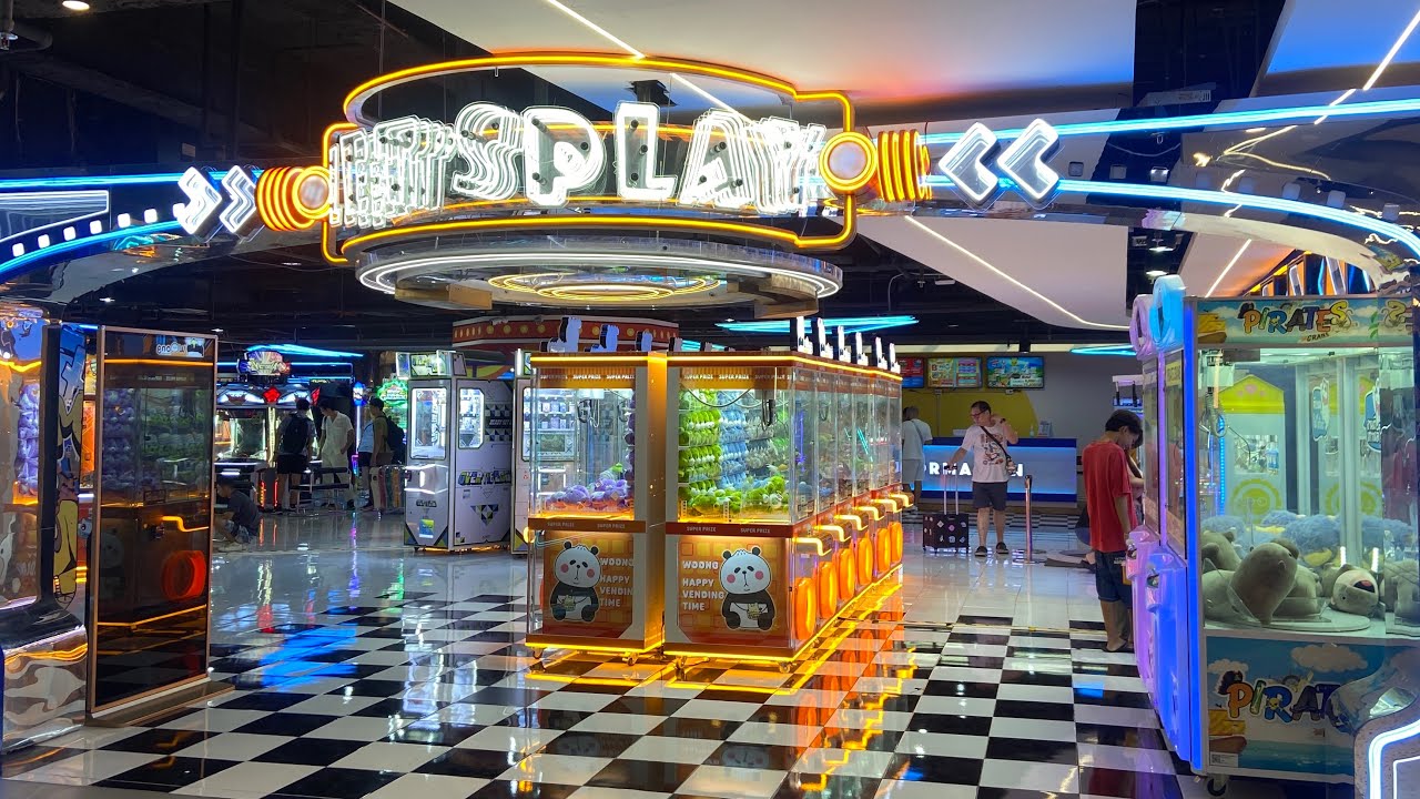 Arcade Game center In Bangkok Thailand  MBK  2025 - ตู้เกมที่ มาบุญครอง