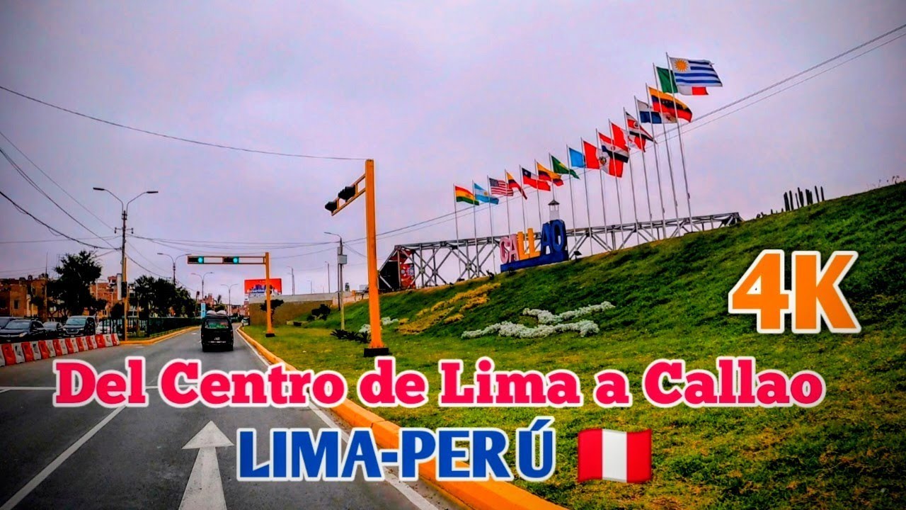 LIMA PERÚ 4K | DEL CENTRO DE LIMA A CALLAO POR LA VÍA EXPRESA LÍNEA AMARILLA | DÍA 12/10/2025