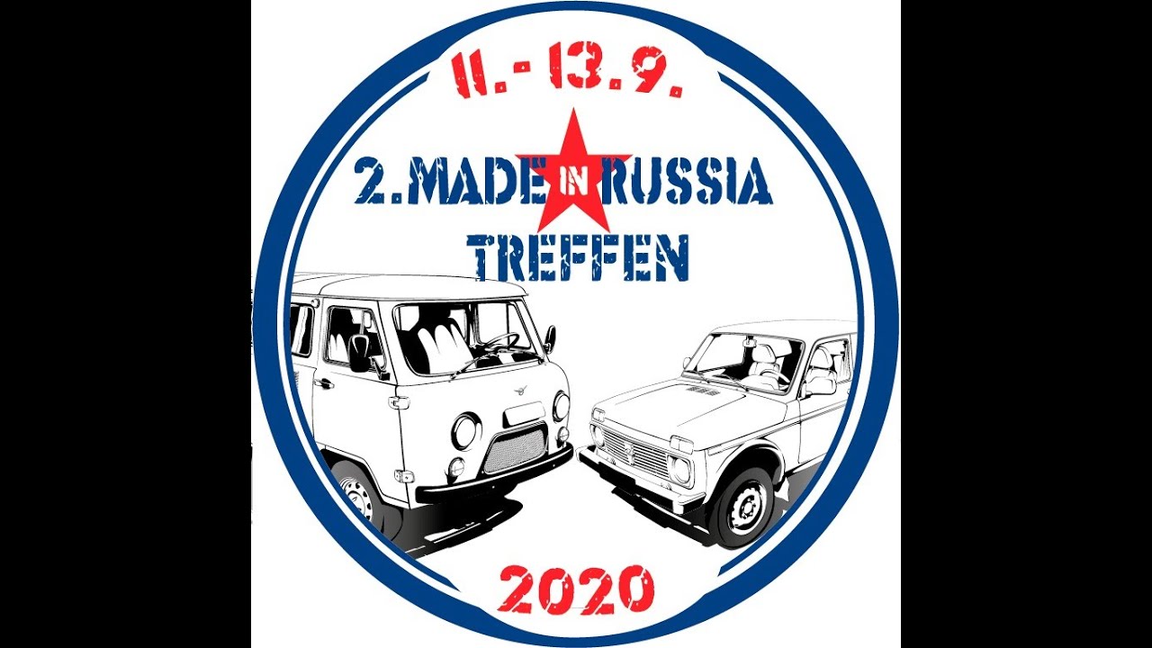 2. MADE in RUSSIA Treffen 2020, Königsbrück. Слёт любителей советских/российских автомобилей.