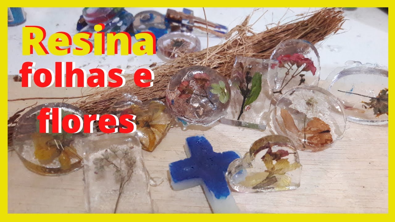 Como Preparar as folhas e flores, pra usar na Resina...