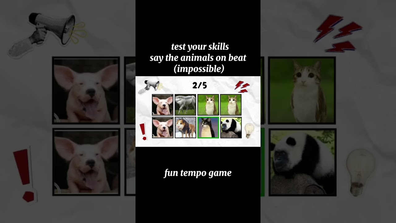 Fun Tempo: Say the Animals on Beat &ndash; Rhythm Challenge Game