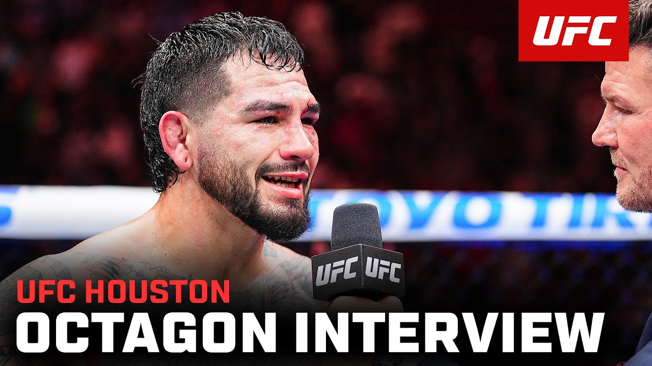 Интервью с Энтони Эрнандесом в октагоне | UFC Хьюстон