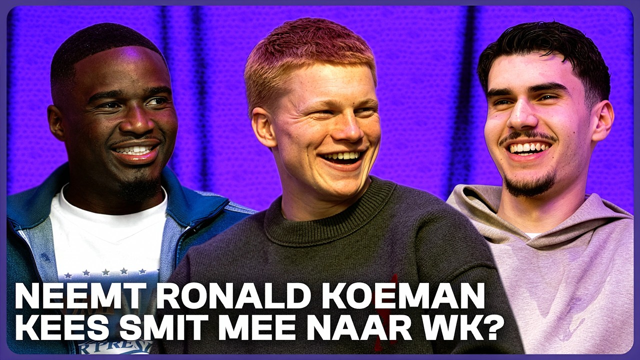 KEES SMIT & SHAQUEEL VAN PERSIE over WK, FEYENOORD & OMGAAN MET DRUK | MATCHDAY S03EP3