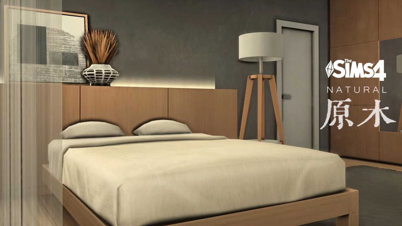 White & Wood Modern Apartment | The Sims 4 Speed Build | Stop Motion | No CC | Stonestreet 3