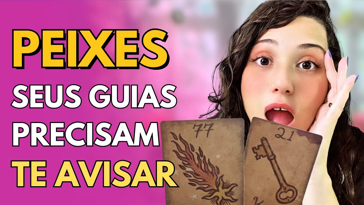♓️PEIXES🔴REVELAÇÃO URGENTE: O QUE ESTÁ EMBAIXO DO TAPETE VAI TE CHOCAR!