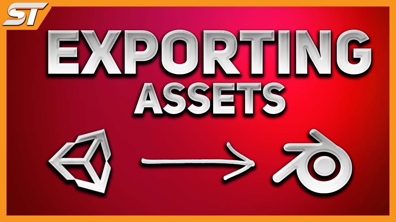 EXPORTING 3D Models from UNITY to BLENDER (FBX Exporter)