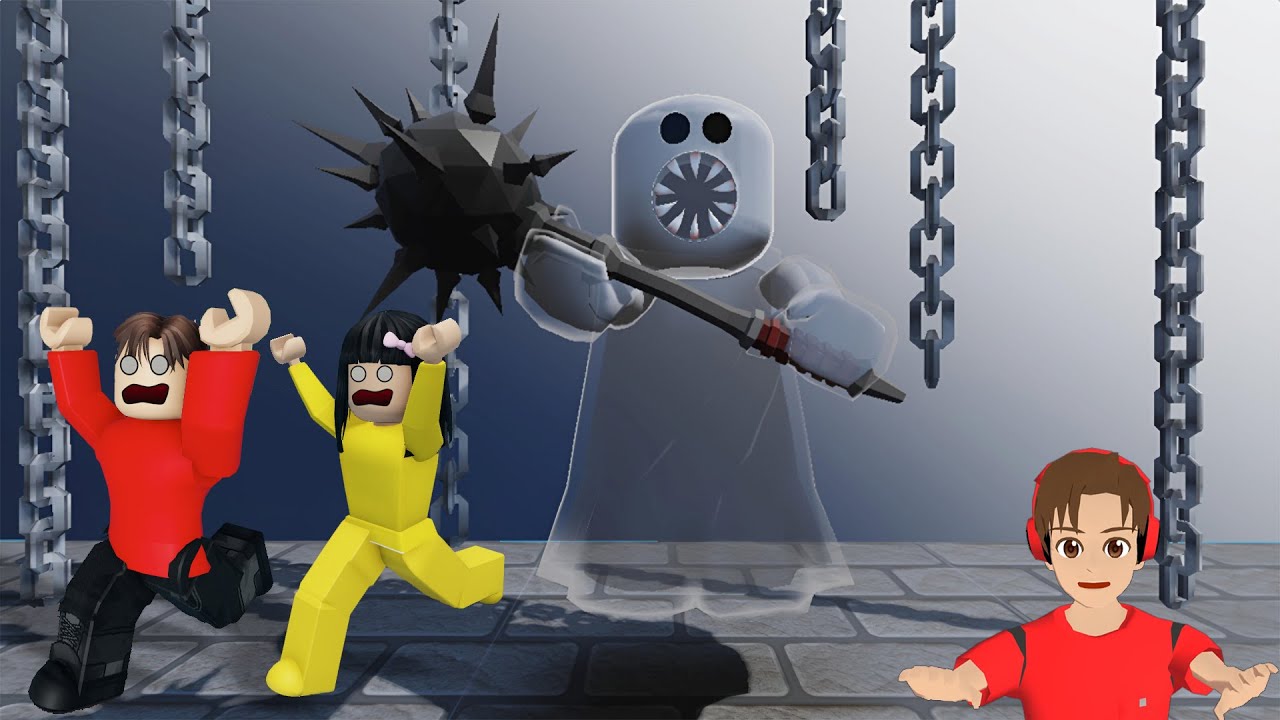 Yuta Dan Mio Kabur Dari Penjara Istana Hantu || roblox