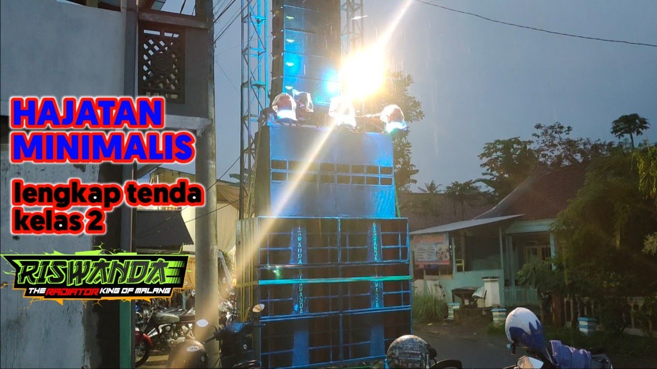 RISWANDA HAJATAN MINIMALIS SETELAH CEK SOUND 12 SUBWOOFER.
