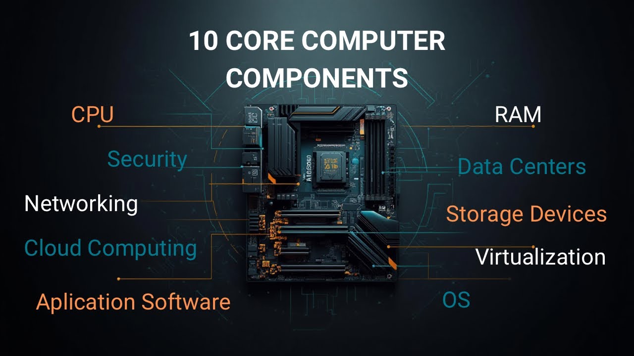 💻 10 Core Computer Components Explained