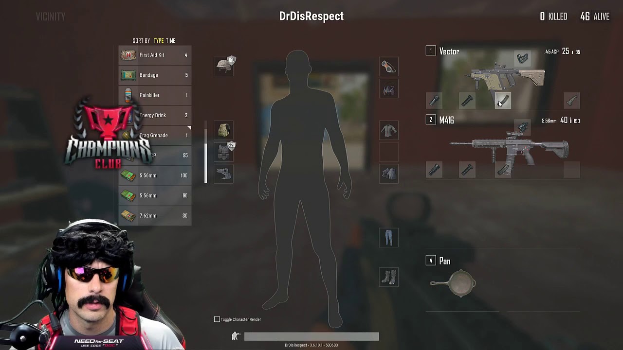 Dr Disrespect Plays PUBG | Duo Win With Viss | Game 2 (2/14/18)