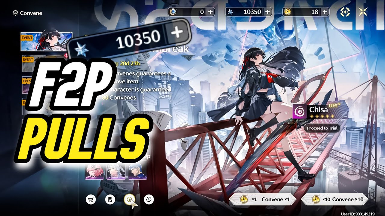 Chisa Pulls F2P - Wuthering Waves 2.8