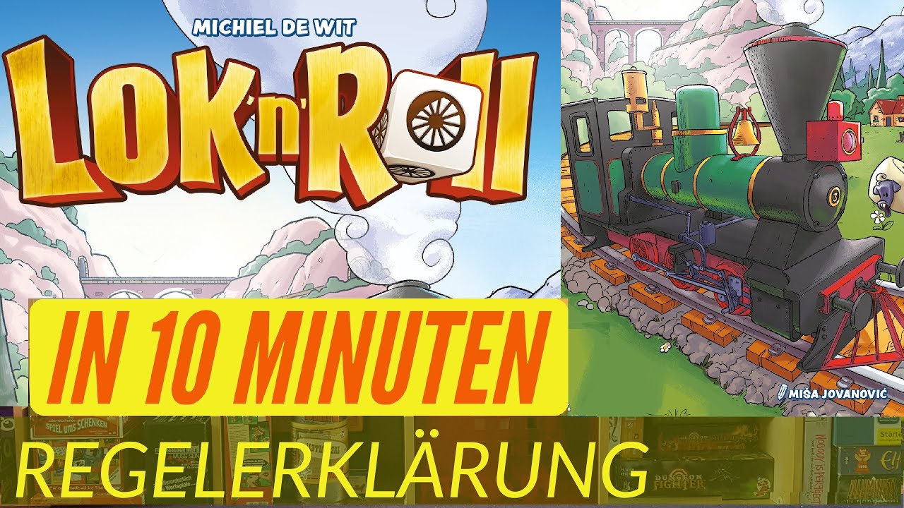 Lok n Roll - Regeln - Aufbau - Anleitung - Regelerklärung - Lok'n'Roll - 2020